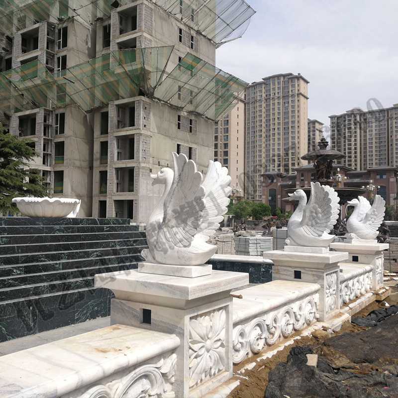 石雕噴泉，石雕天鵝噴泉，大理石天鵝噴泉2.jpg